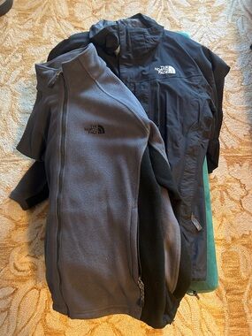 THE NORTH FACE multi layer modular winter HyVent waterproof & fleece jacket L